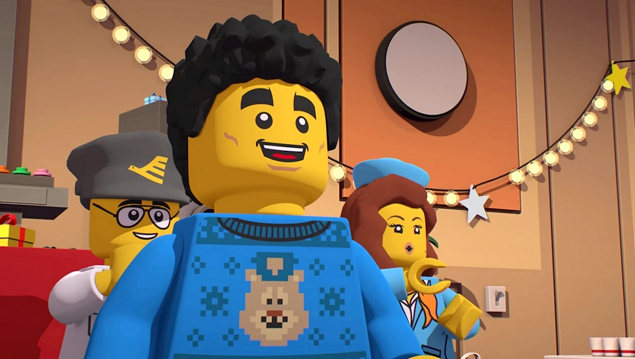 Лего Сити приключения 4 сезон. Картинка из мультфильма