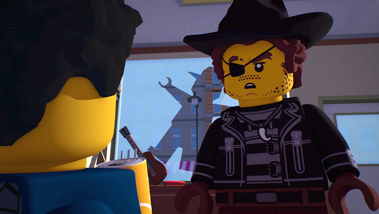 Лего Сити приключения Дюк. Картинка из мультфильма
