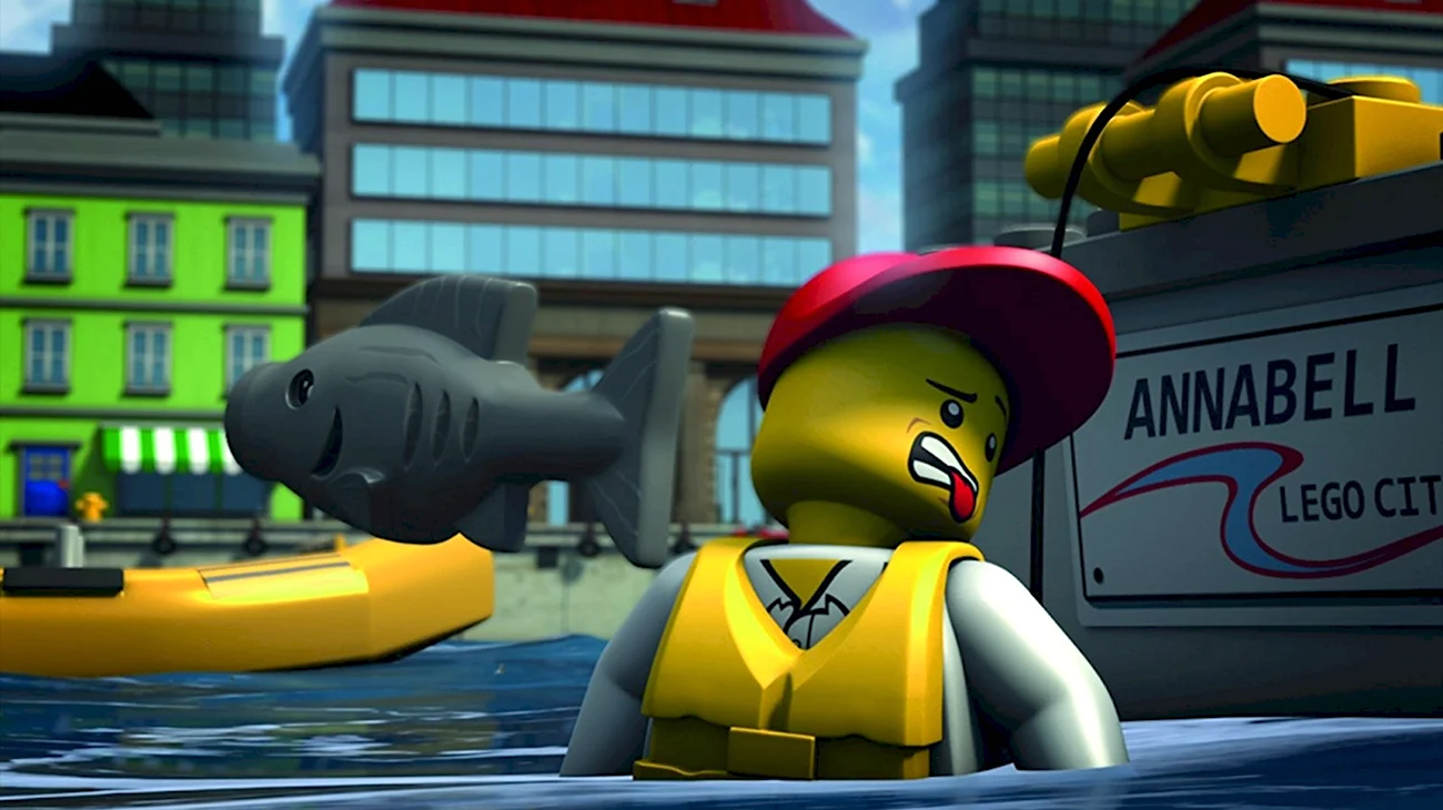 Лего Сити приключения мультсериал. Картинка из мультфильма