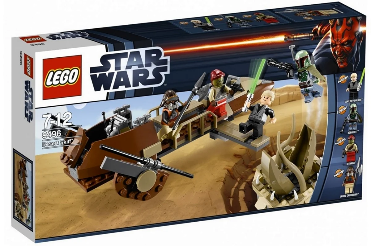 LEGO Star Wars Desert Skiff 9496. Картинка