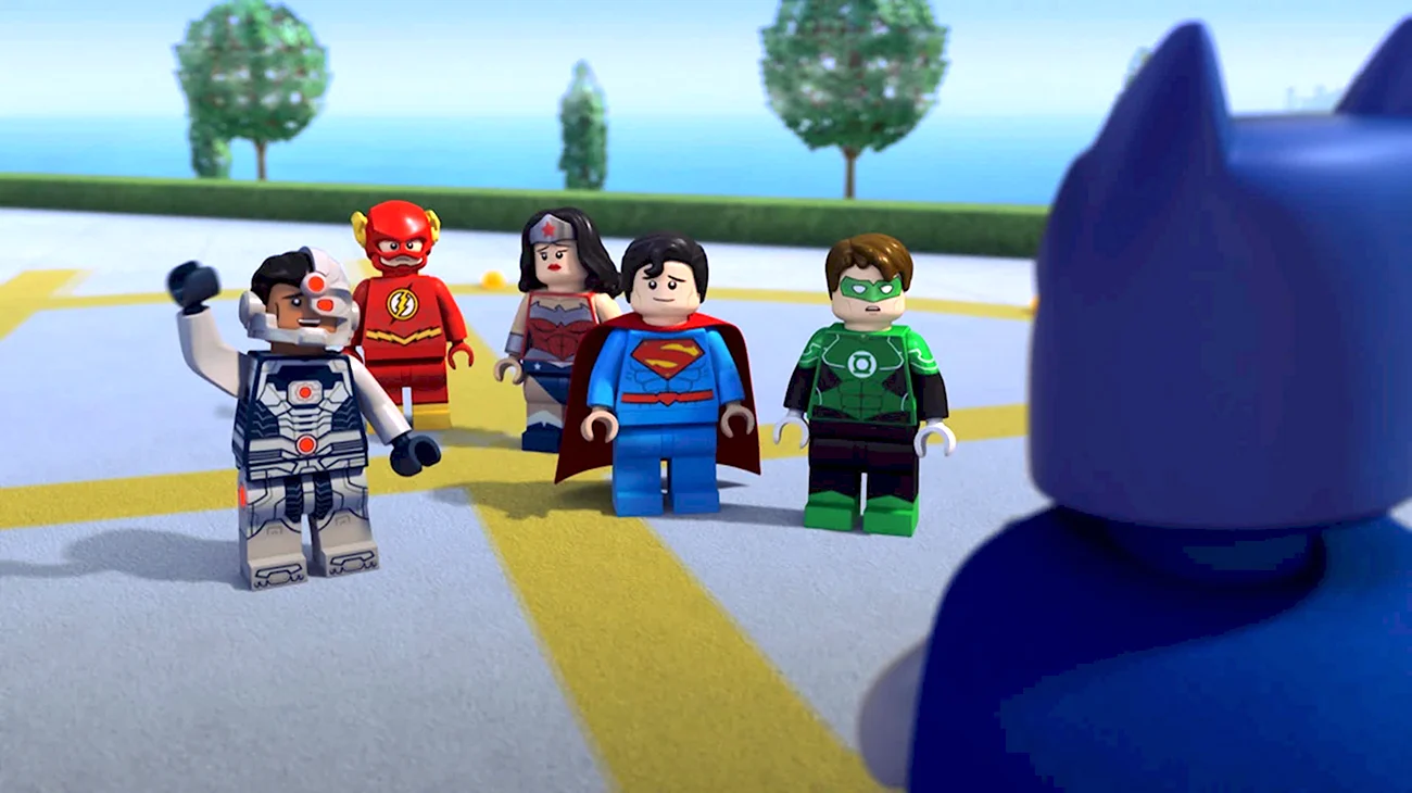 LEGO Супергерои DC лига справедливости Космическая битва мультфильм 2016. Картинка из мультфильма
