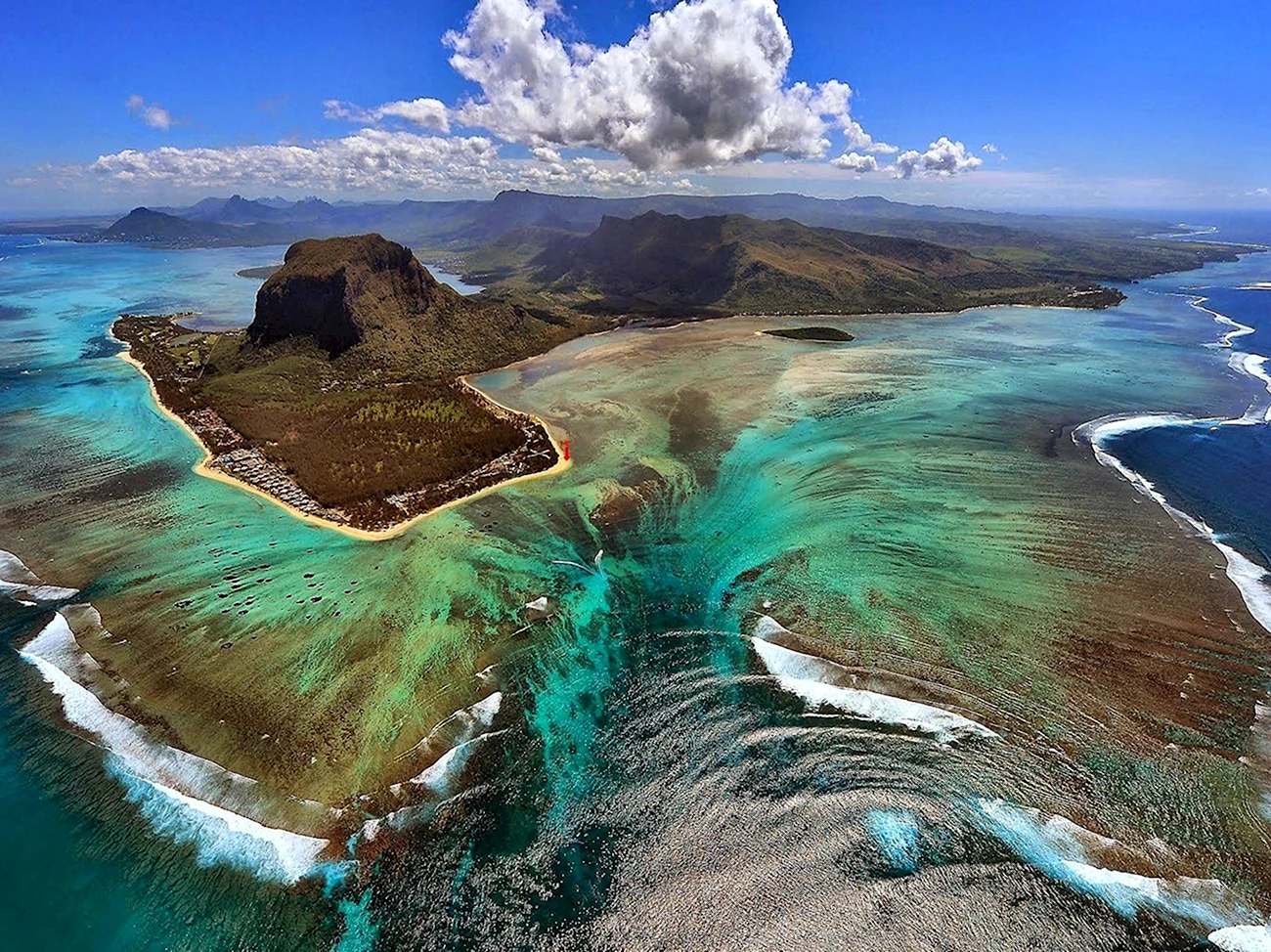 Леморн Брабант остров Маврикий. Красивая картинка