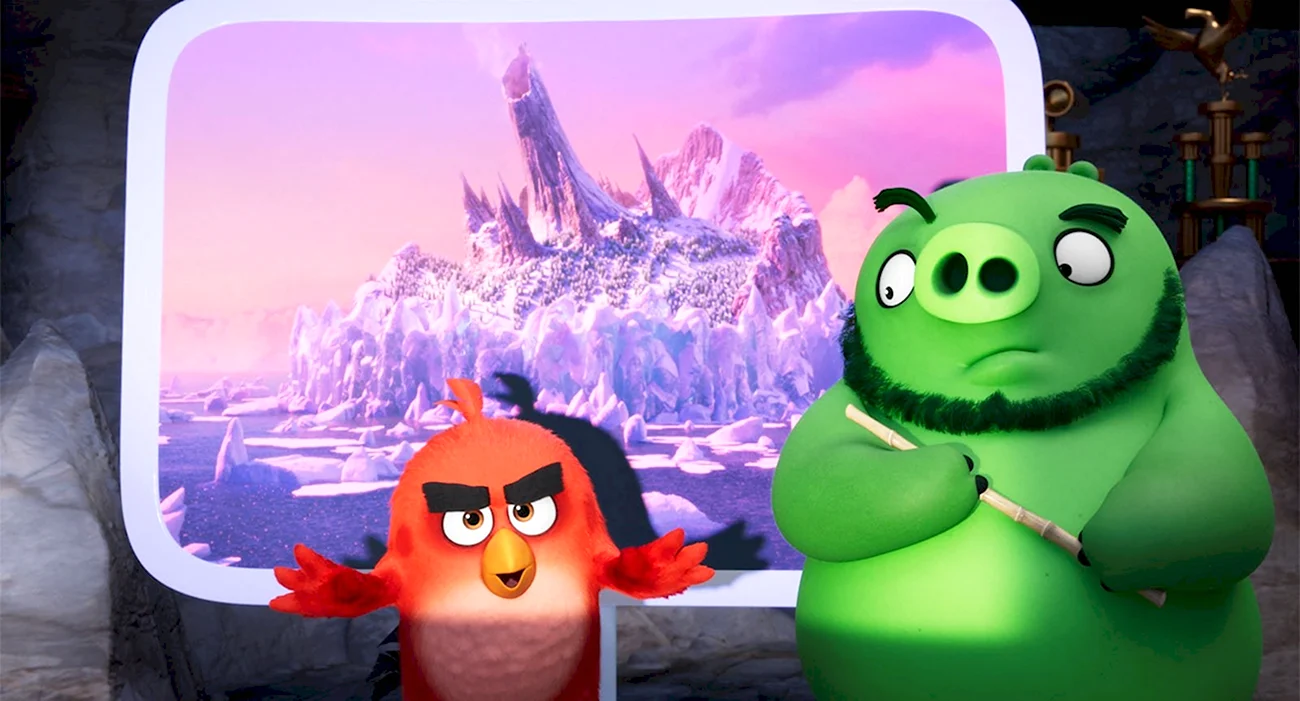 Леонард из Angry Birds 2. Картинка из мультфильма