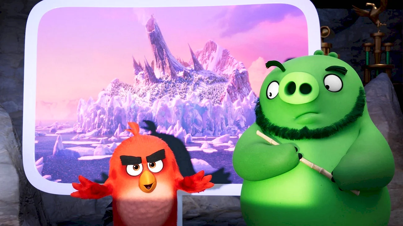 Леонард из Angry Birds 2. Картинка из мультфильма