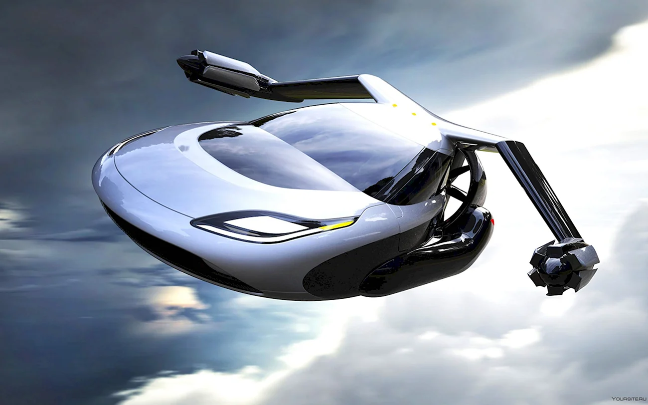 Летающие автомобили Terrafugia TF-X. Картинка