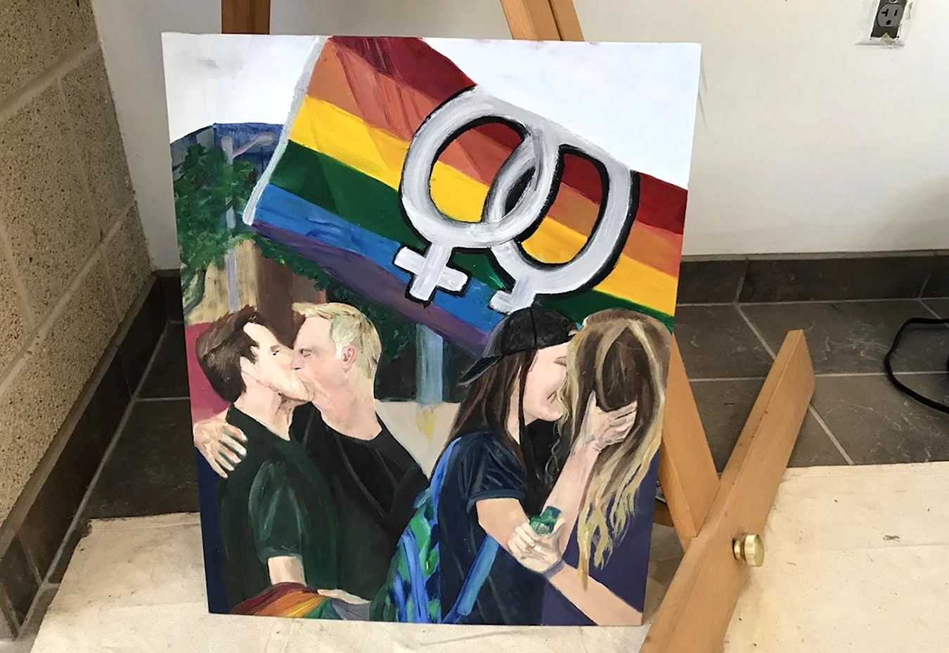 ЛГБТ арт. Для срисовки