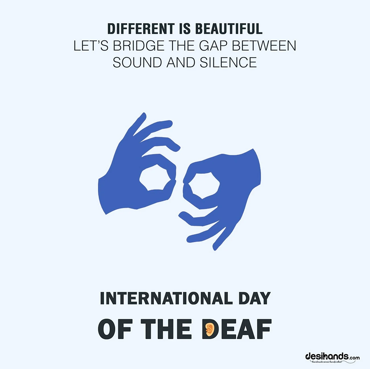 Логотип Вог глухих. Поздравление