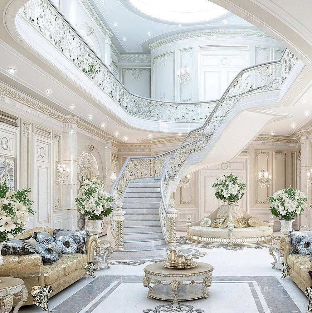 Luxury Antonovich Design лестница. Красивая картинка
