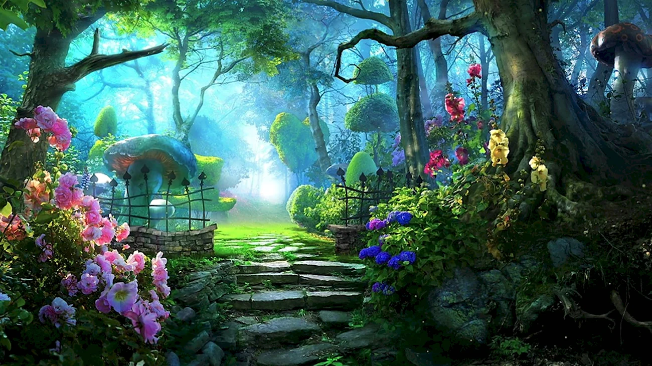 Магик Гарден сказочный сад. Картинка