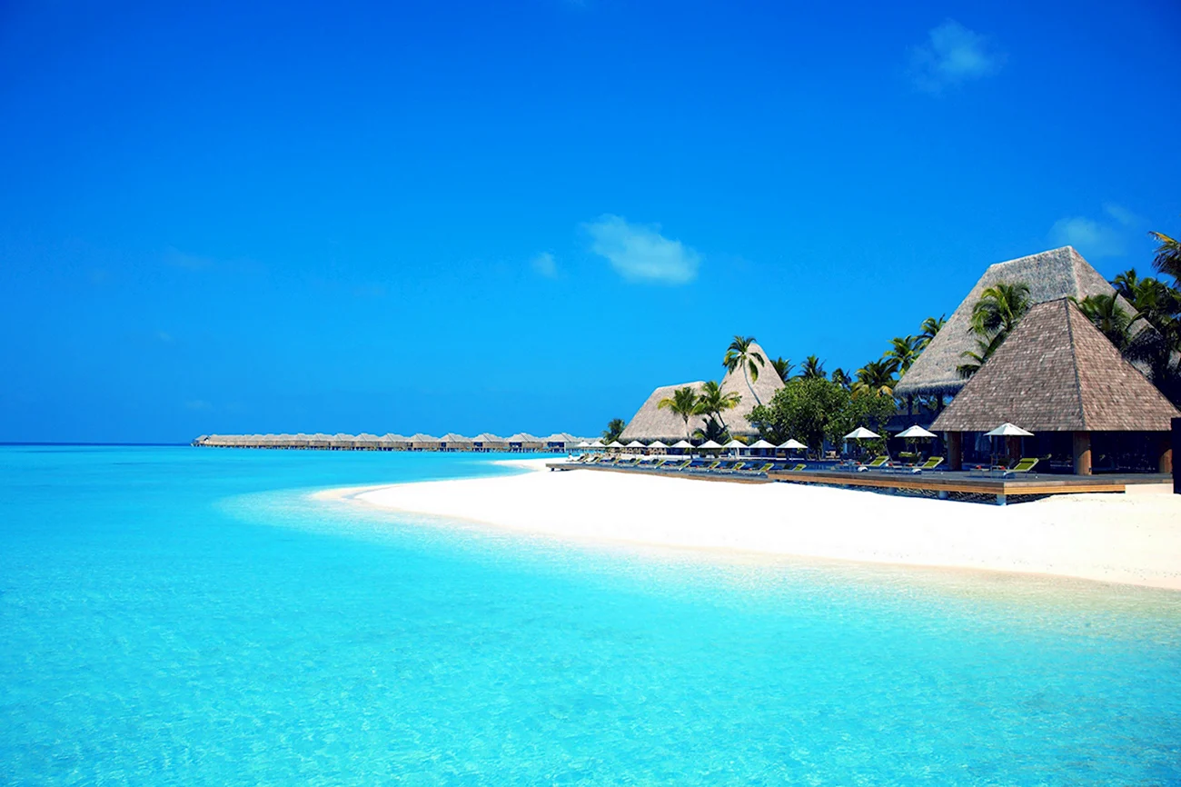 Мальдивы рай. Красивая картинка