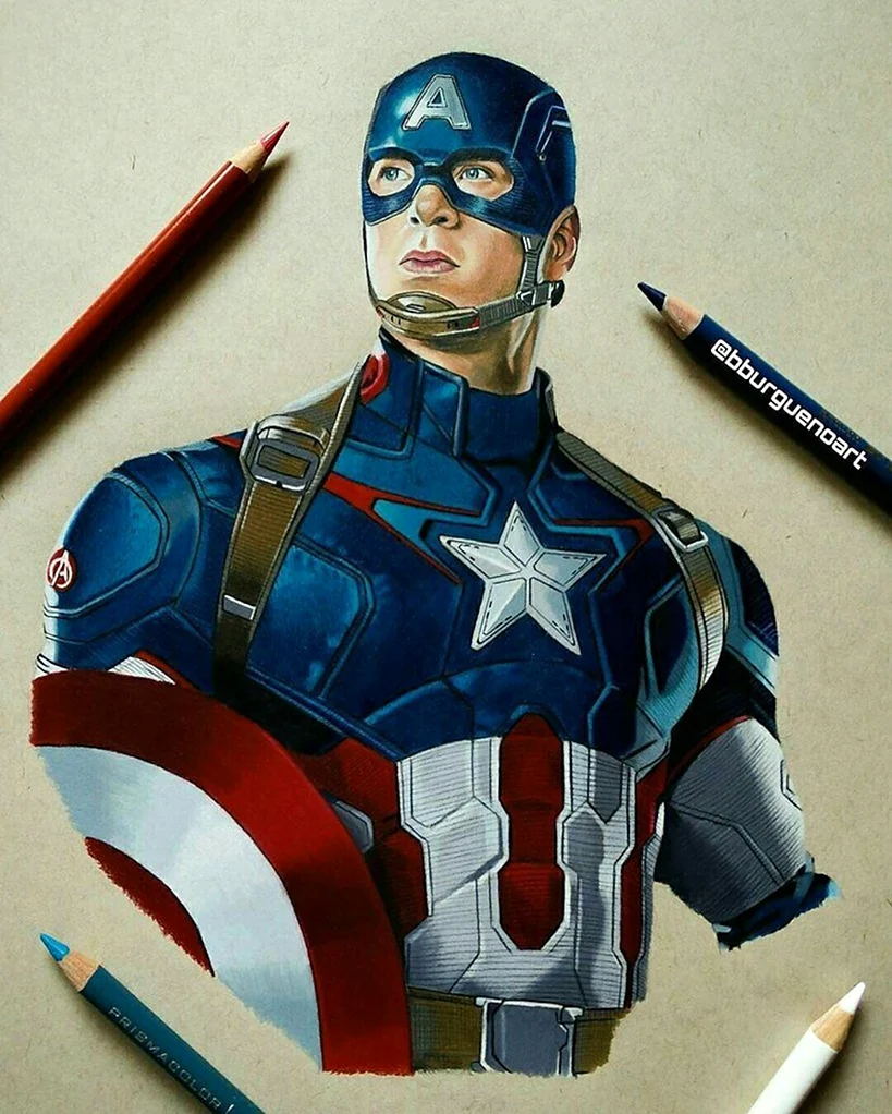 Марвел Капитан Америка срисовка. Для срисовки