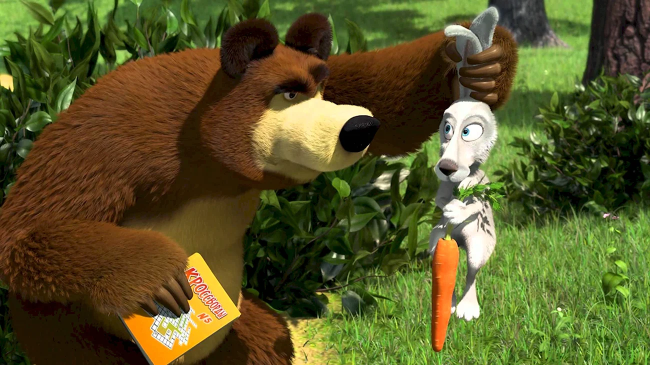 Маша и медведь 13 серия. Картинка из мультфильма