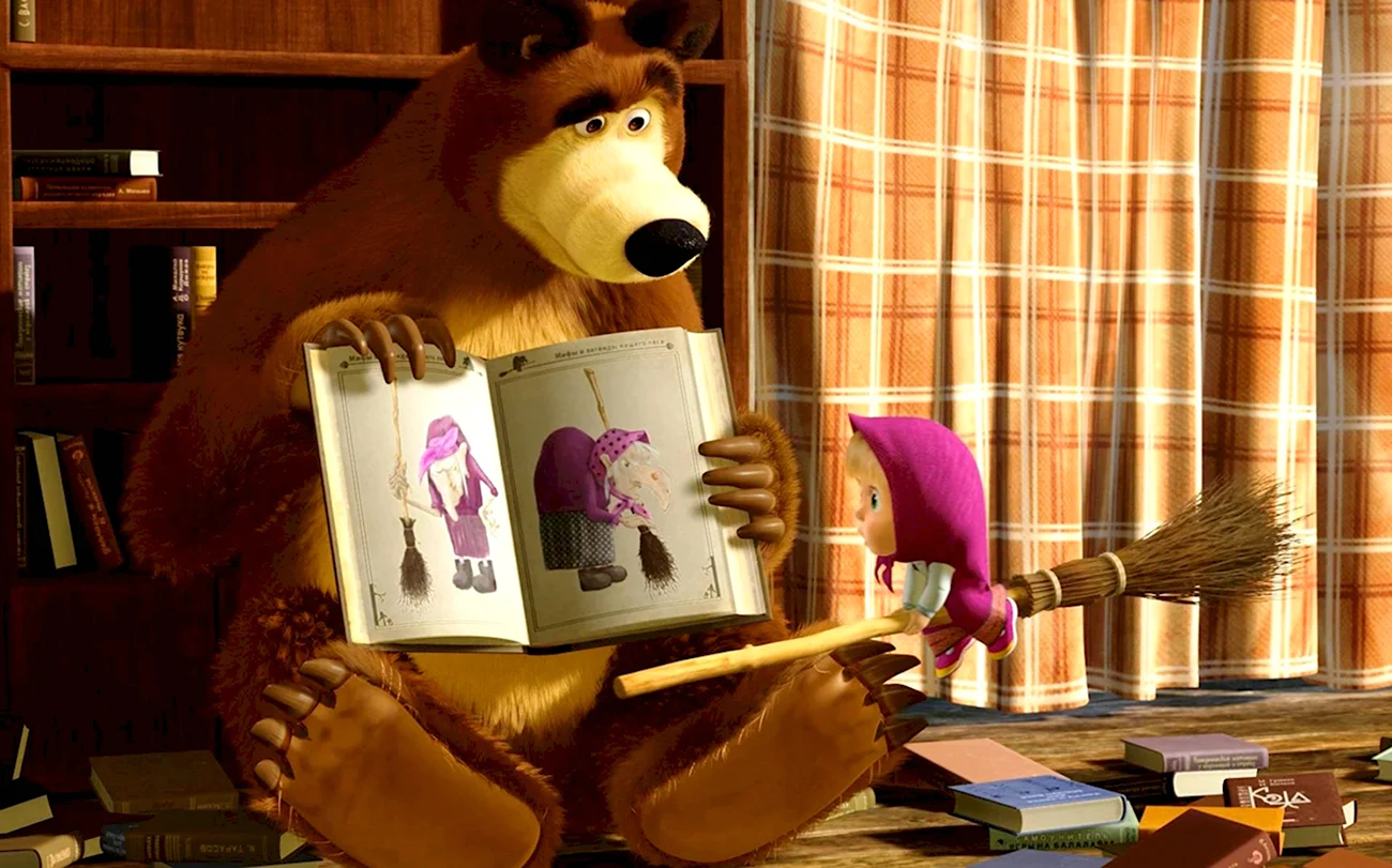 Маша и медведь мультфильм 2014. Картинка из мультфильма