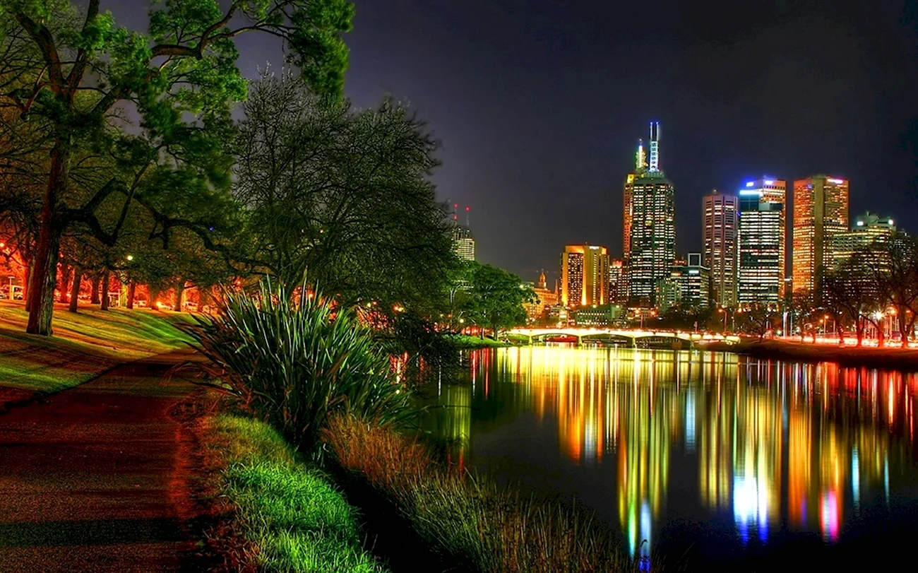 Мельбурн. Красивая картинка