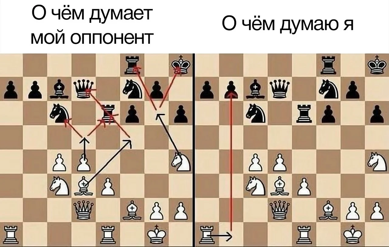 Мемы про шахматы. Прикольная картинка