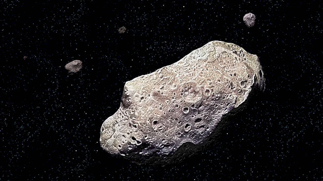 Метеорит Апофис. Картинка