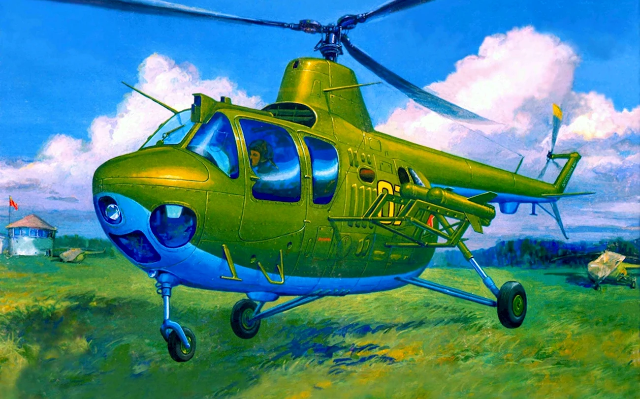 Ми-1 вертолёт. Картинка
