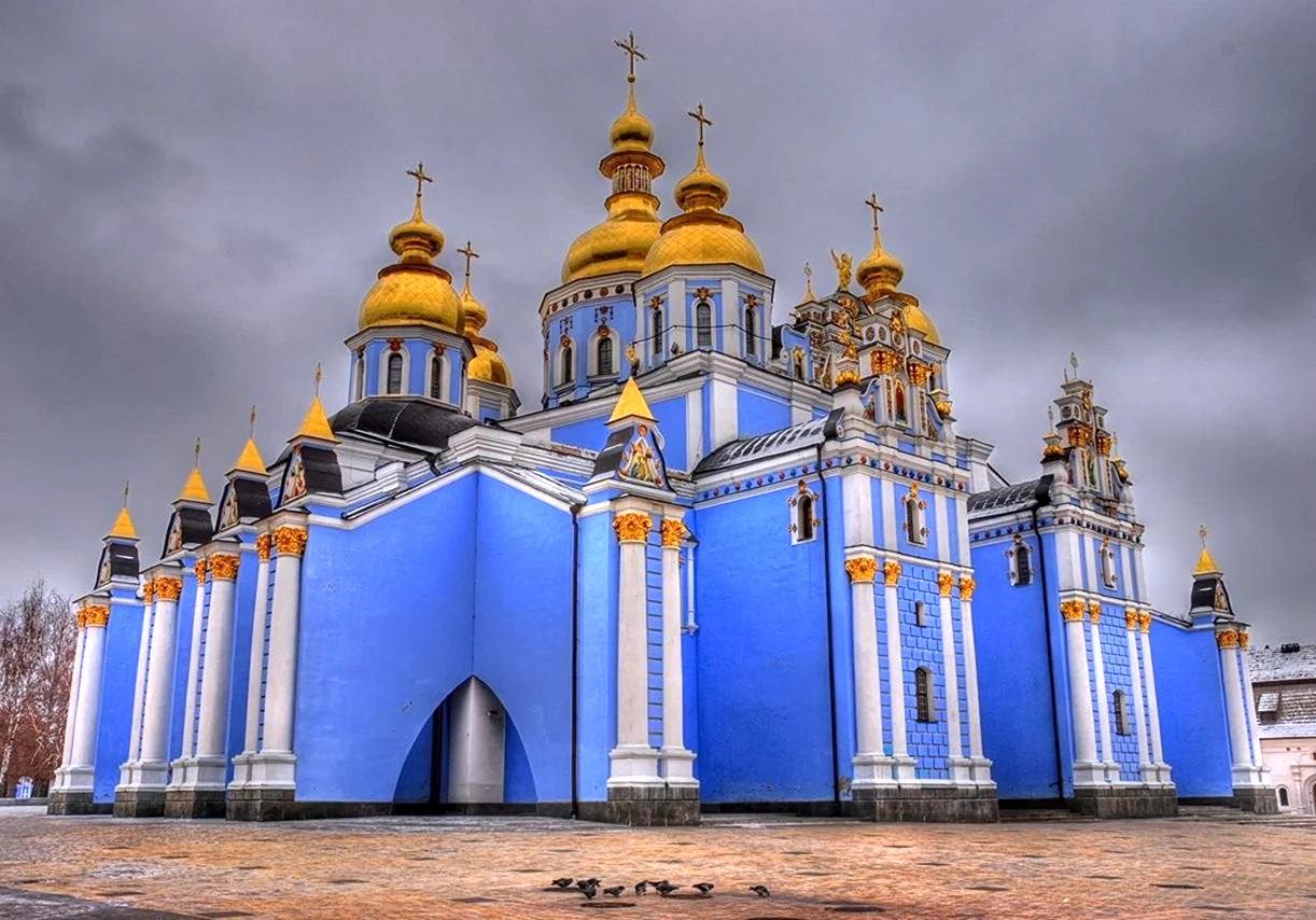 Михайловский Златоверхий монастырь. Красивая картинка