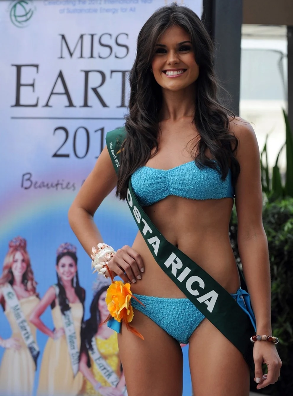 Мисс Коста Рика 2012. Красивая девушка