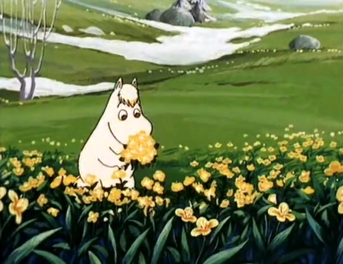 Moomin 1969. Картинка из мультфильма