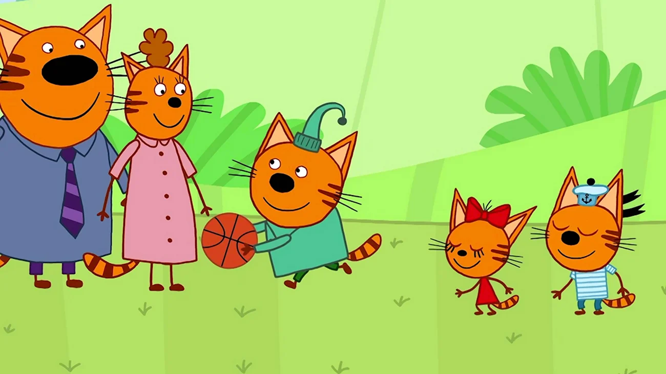 Мусти мультсериал три кота. Картинка из мультфильма