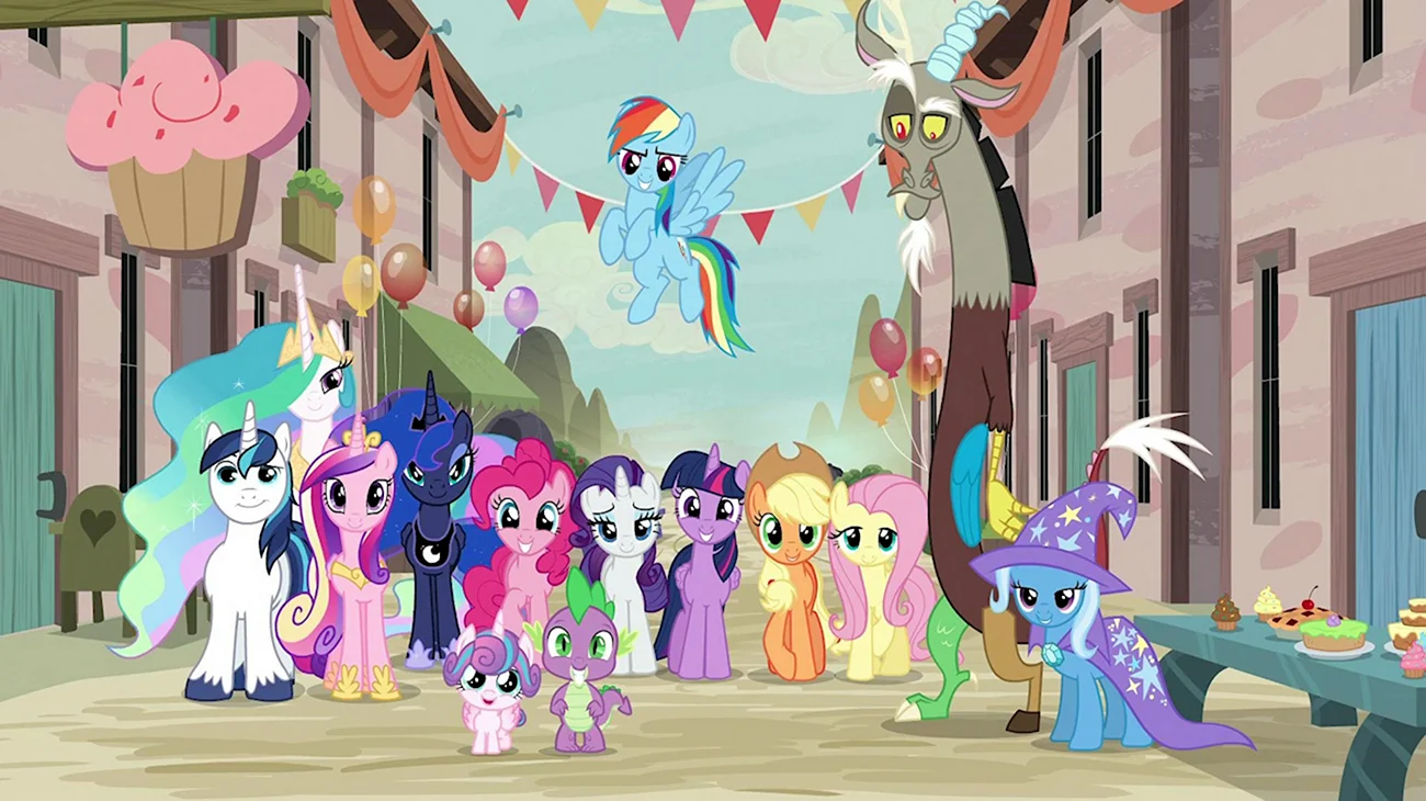 My little Pony шестёрка 6 сезон. Картинка из мультфильма