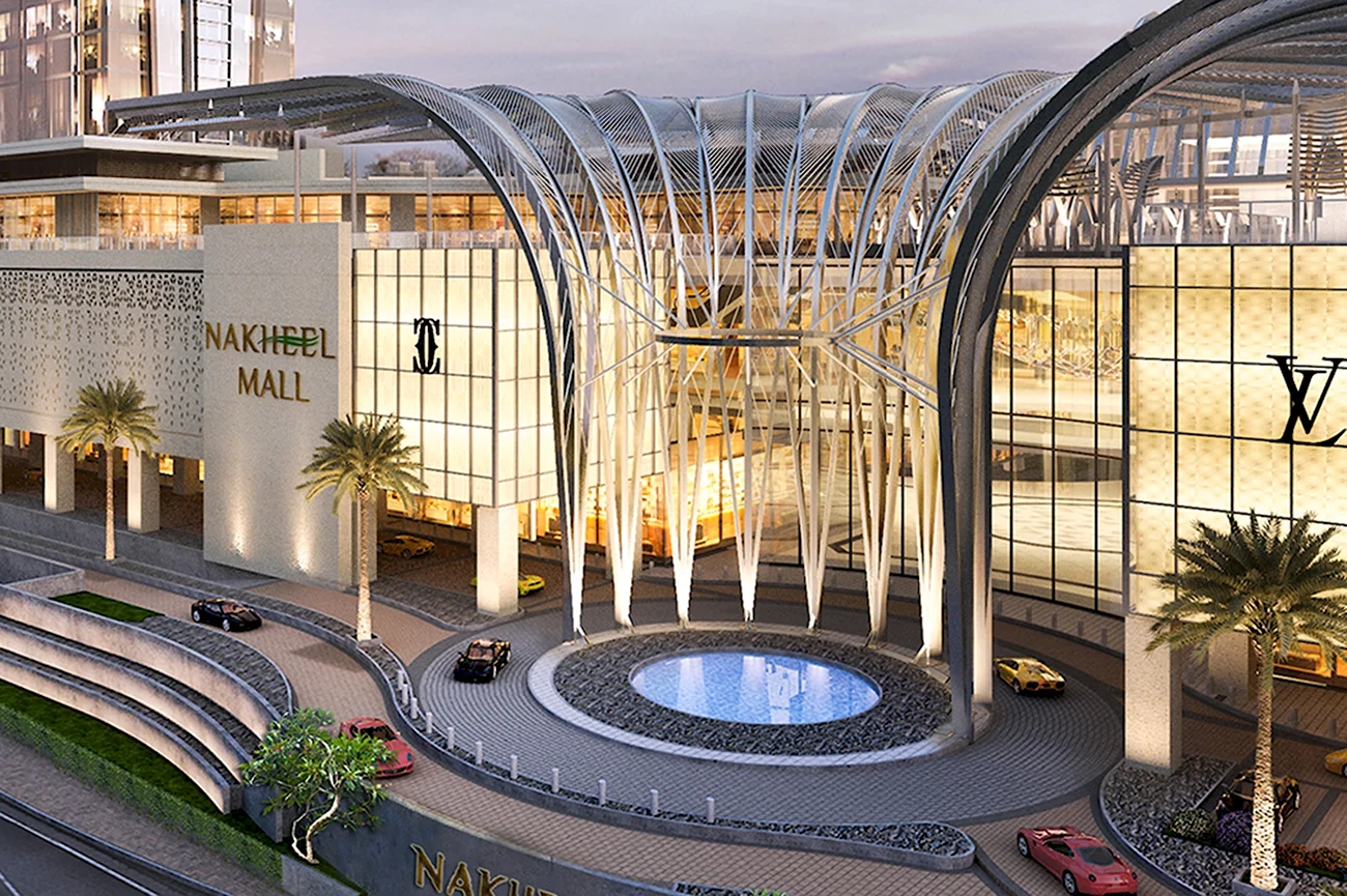 Nakheel Mall Дубай. Красивая картинка