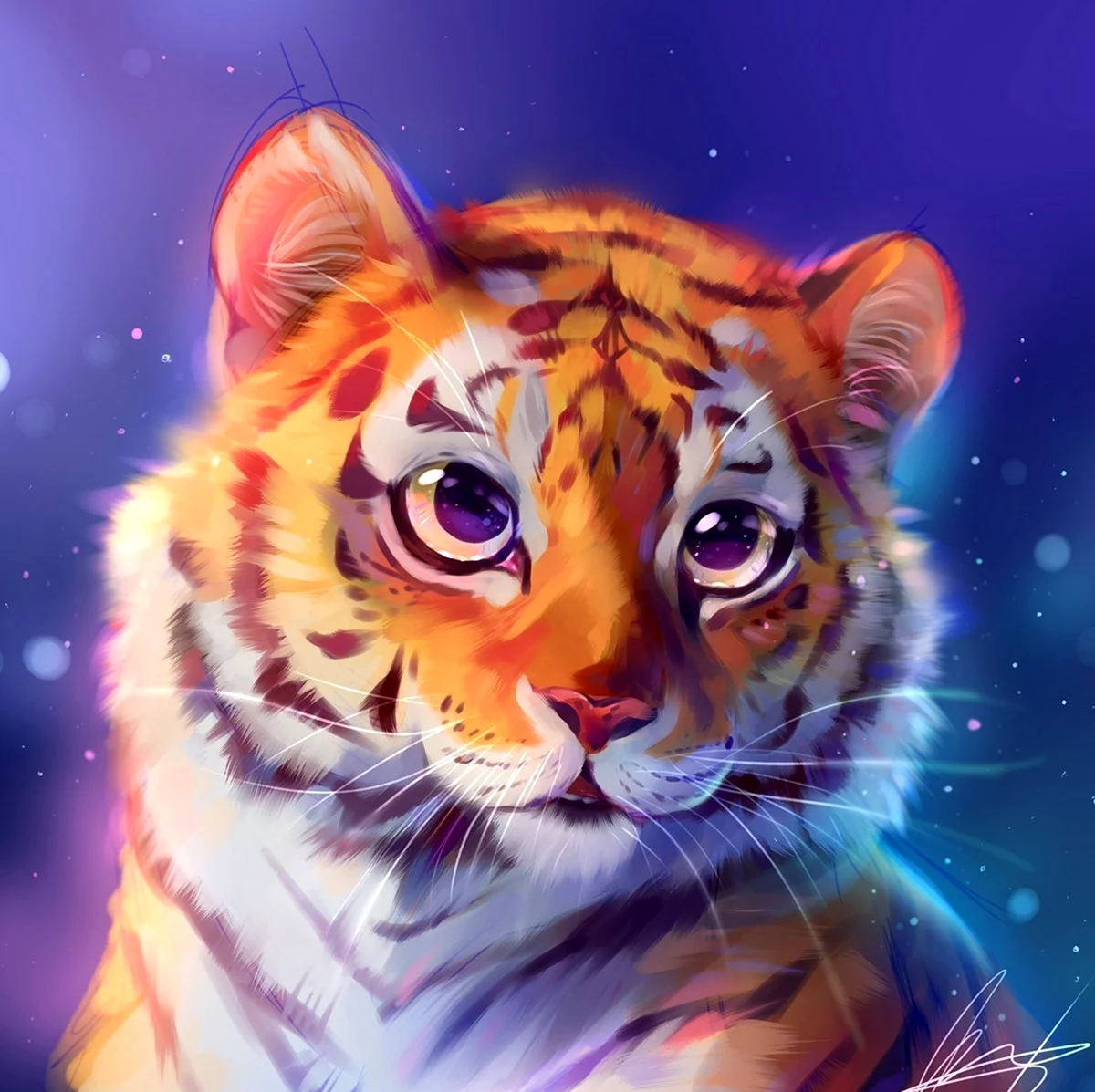 Наоми Лорд тигр. Картинка