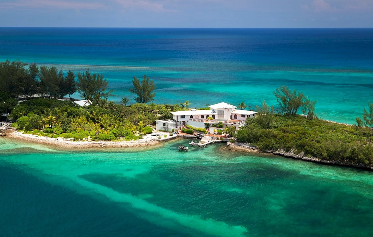 Нассау Багамские острова бунгало. Картинка