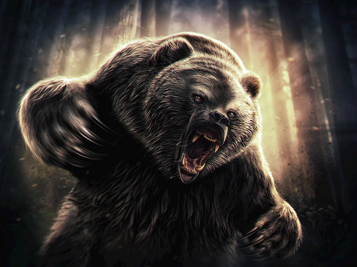 Nordgard клан медведя. Красивое животное