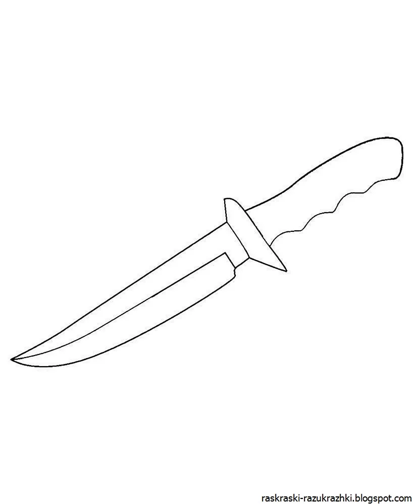 Нож Боуи КС го чертеж. Для срисовки