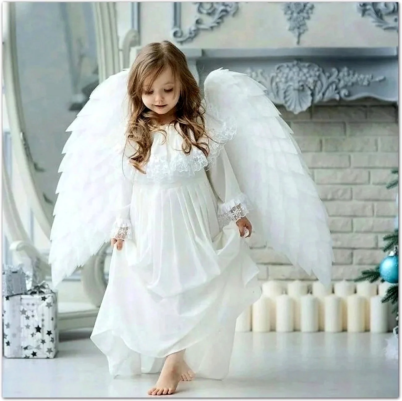 Образ ангела. Красивая картинка