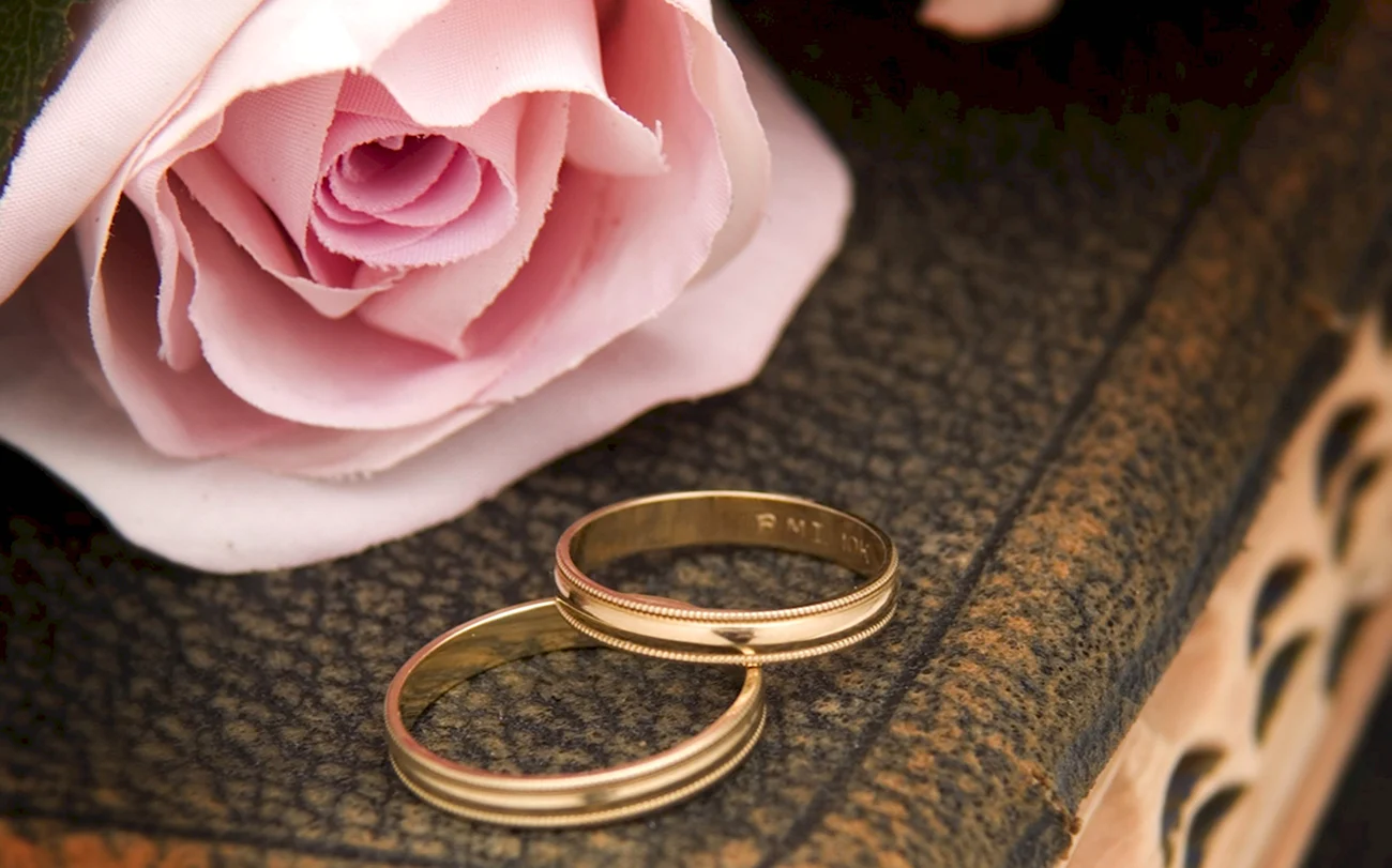Обручальное кольцо. Поздравление с годовщиной свадьбы