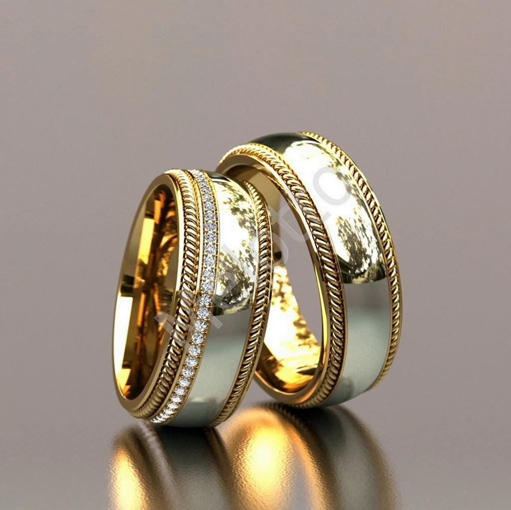 Обручальные кольца Мелотто. Красивая картинка