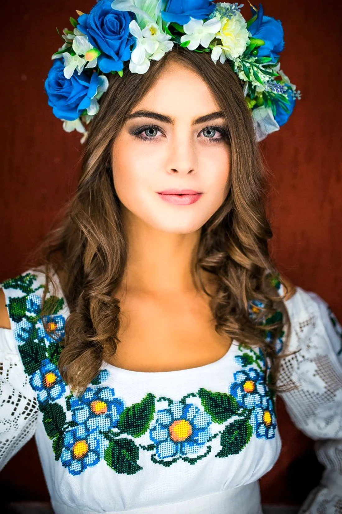 Очень красивая Украинка. Красивая девушка