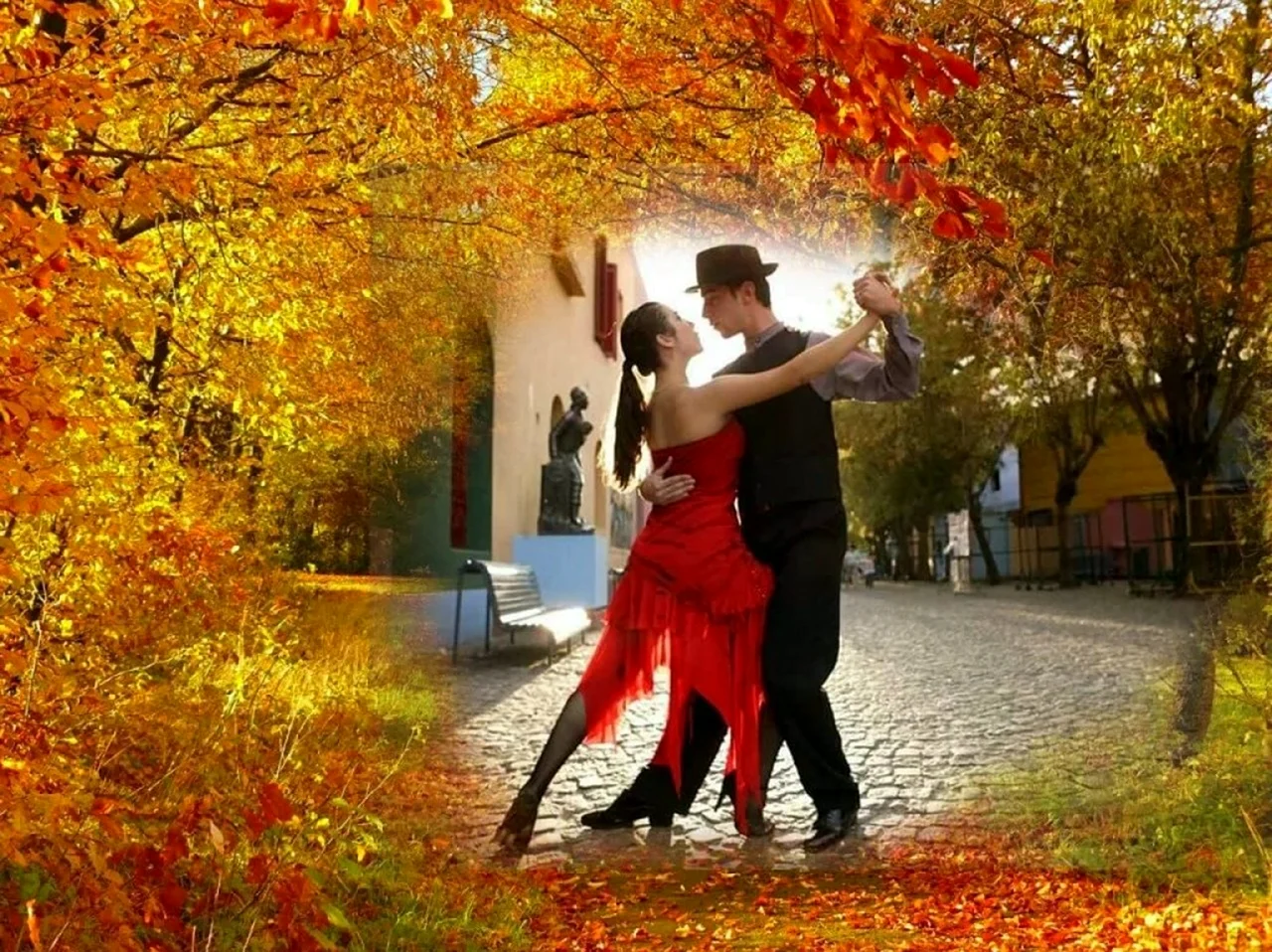 Осеннее танго. Картинка