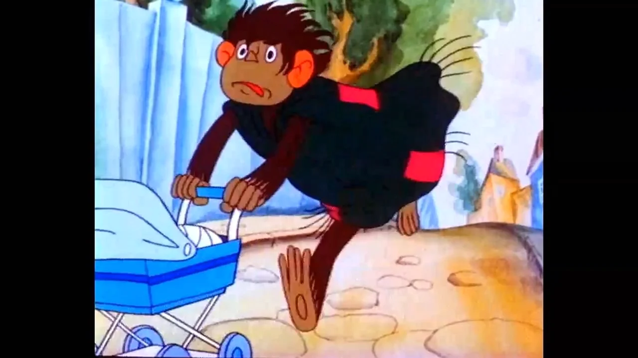 Осторожно обезьянки мультфильм 1984