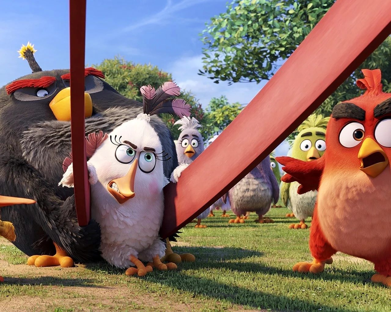 Остров Angry Birds фильм. Картинка из мультфильма