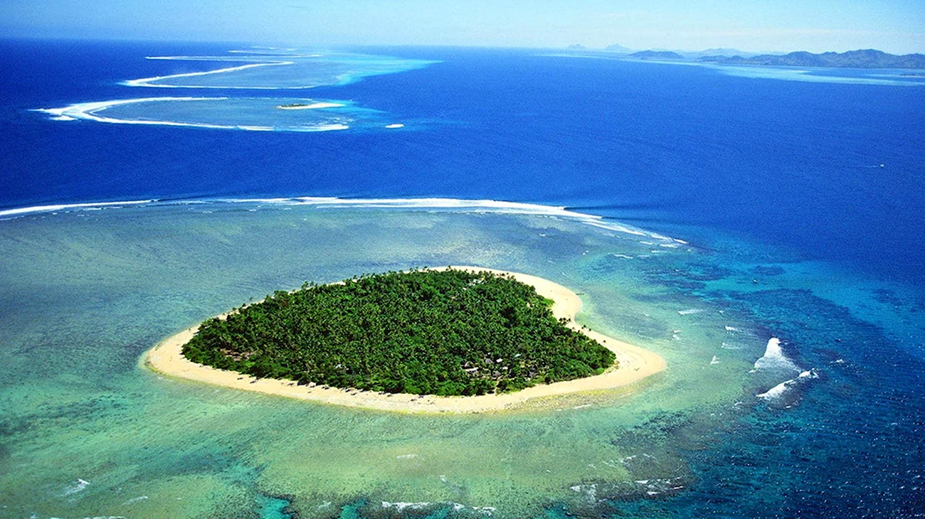 Остров Таваруа Фиджи. Красивая картинка