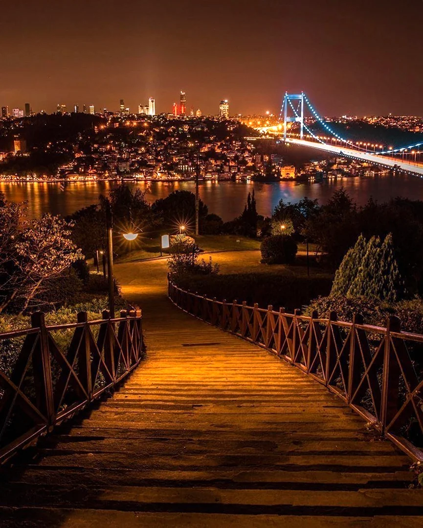 Отагтепе парк Стамбул. Красивая картинка