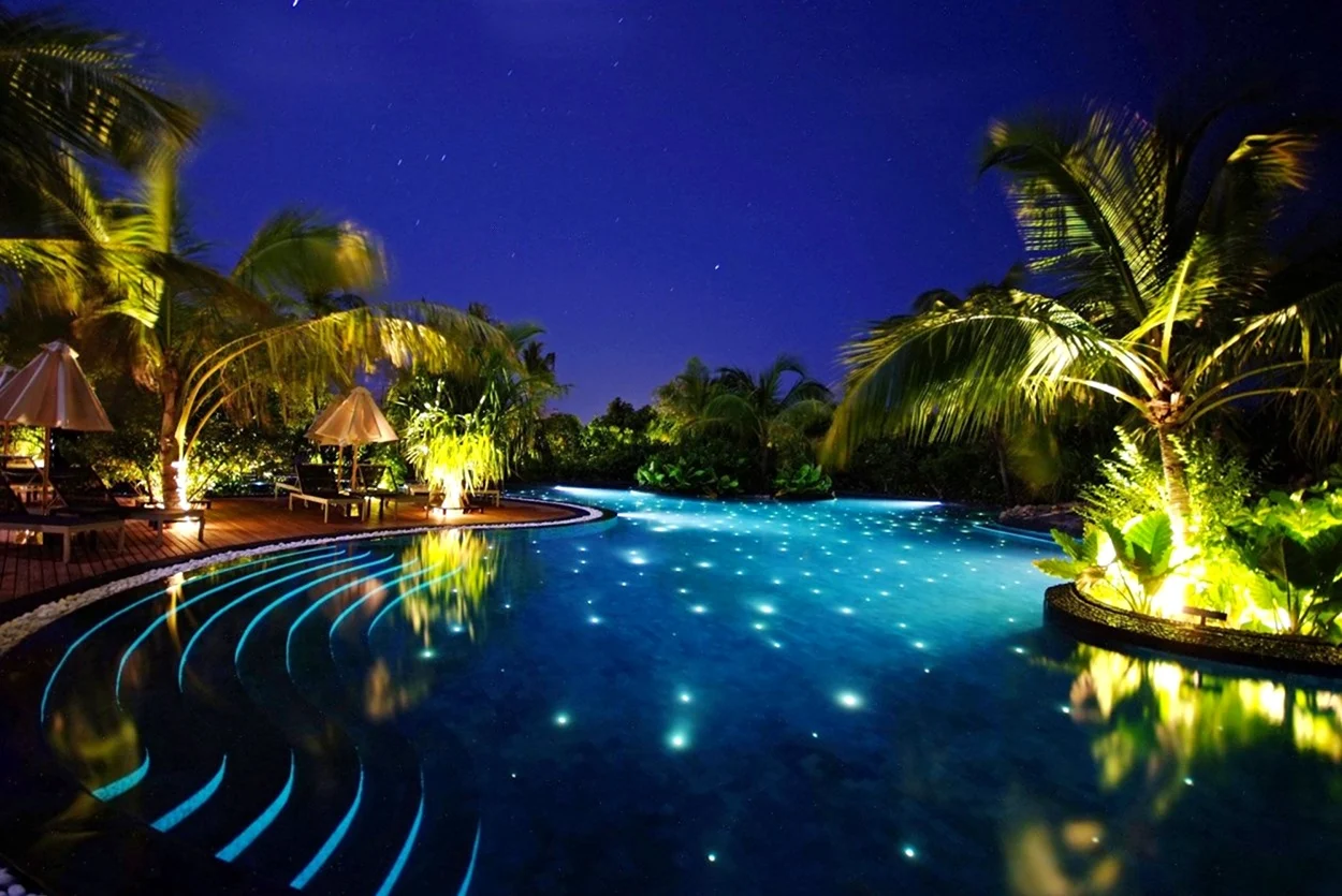 Отели Ваадху Мальдивы. Красивая картинка
