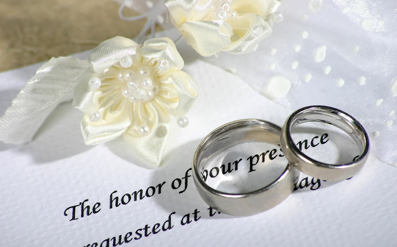 Открытка на свадьбу серебряное кольцо. Поздравление с годовщиной свадьбы
