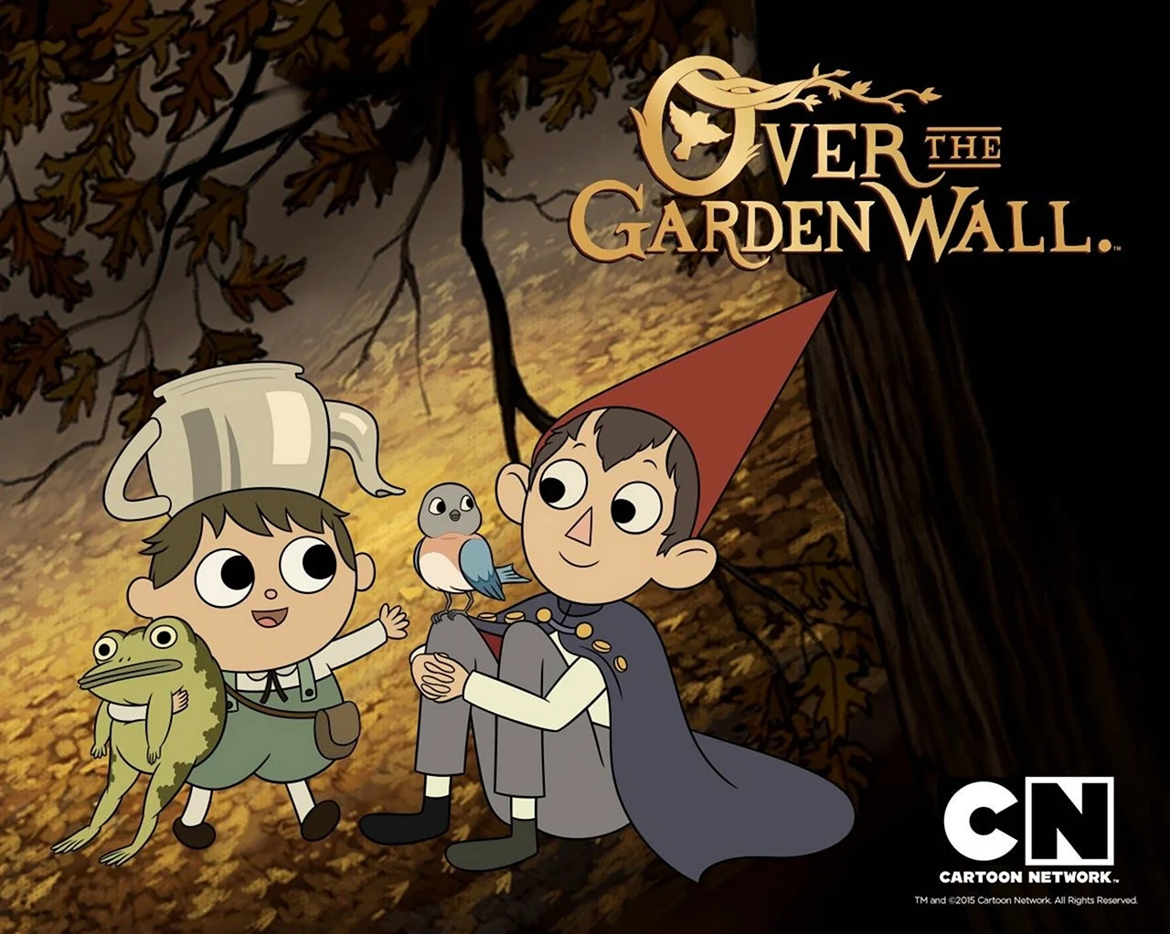 Over the Garden Wall poster. Картинка из мультфильма