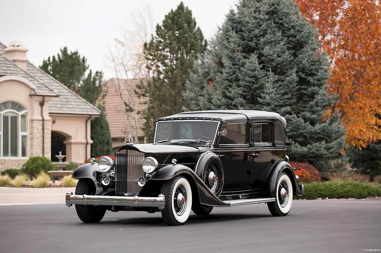 Packard Twelve 1933. Картинка
