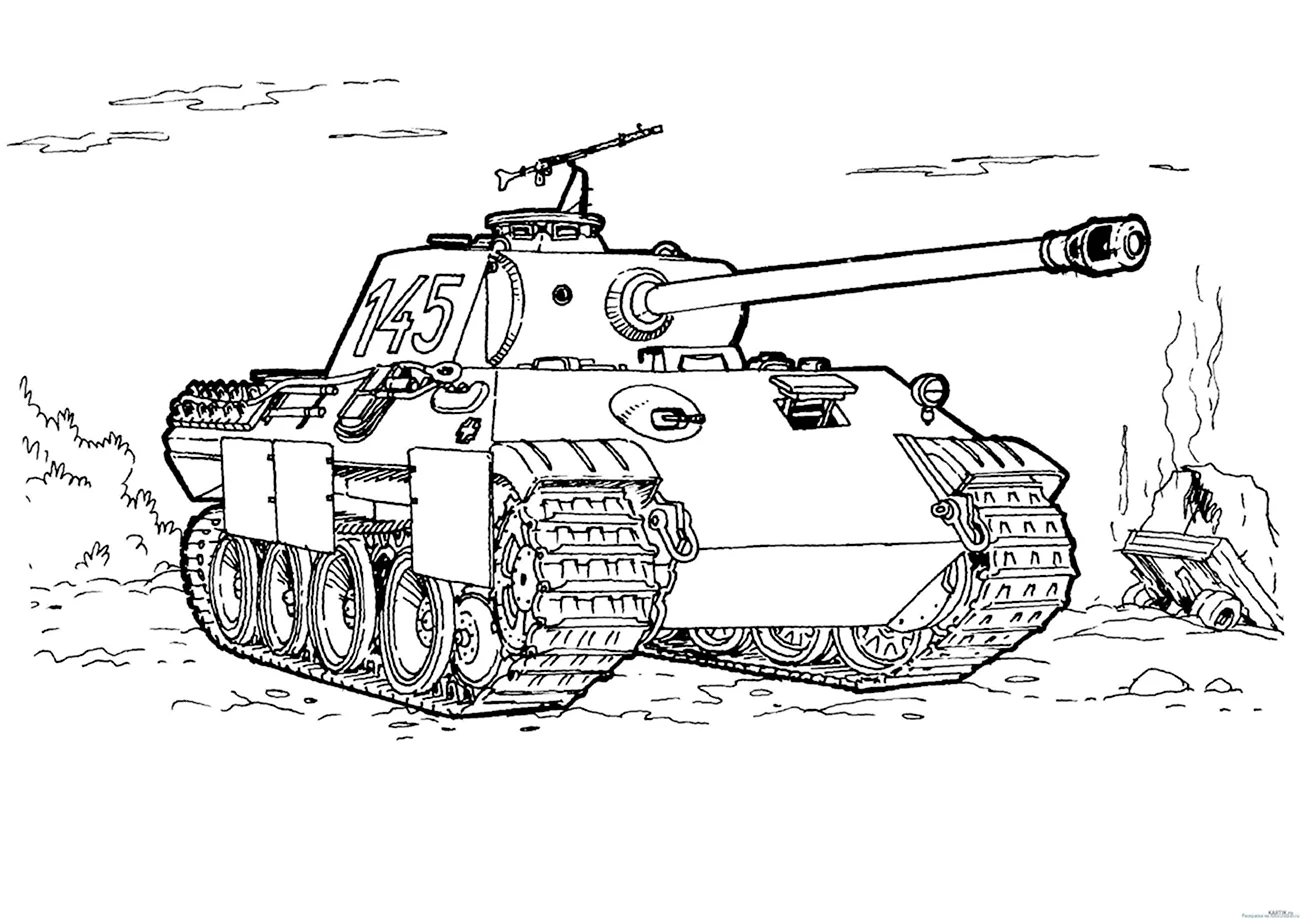 Пантера танк. Своими руками