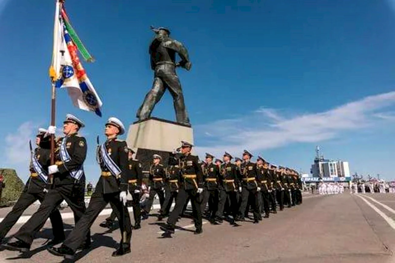 Парад ВМФ В Североморске 2021. Поздравление
