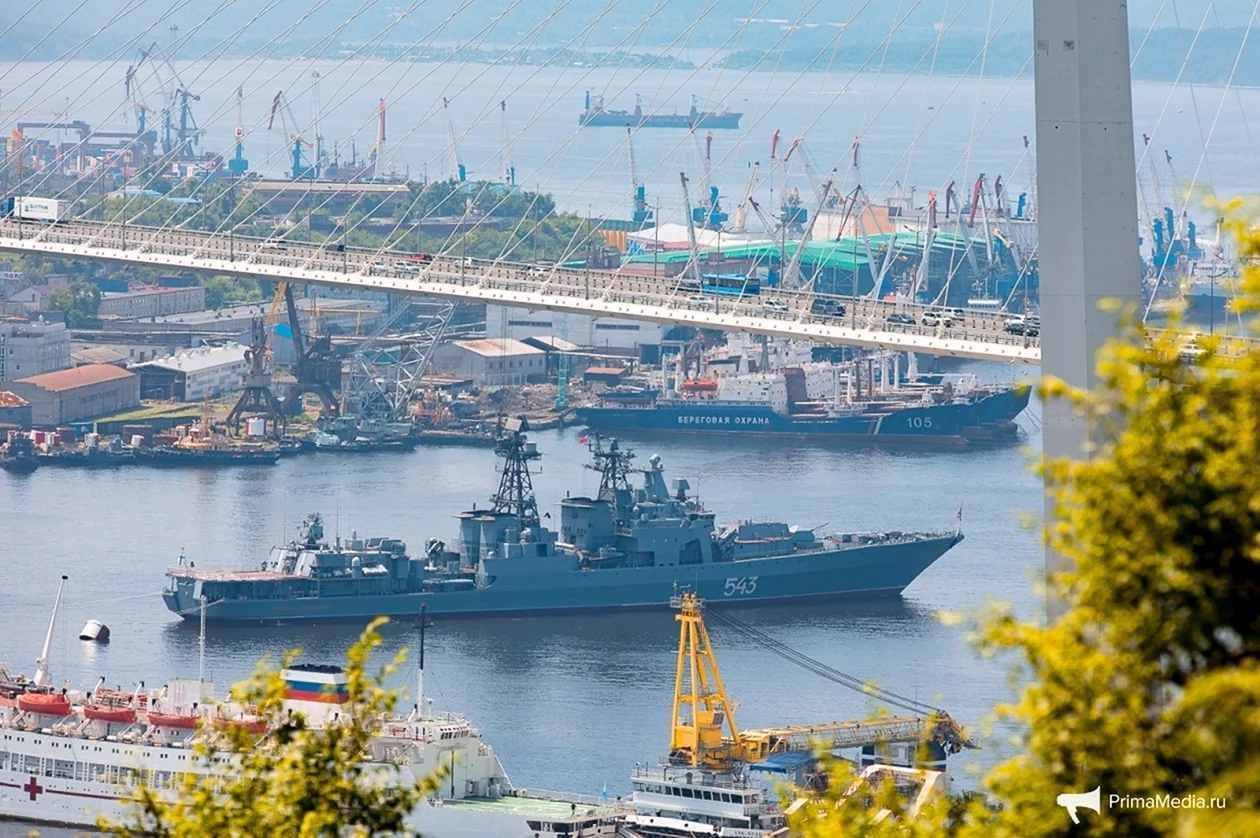 Парад ВМФ во Владивостоке 2022