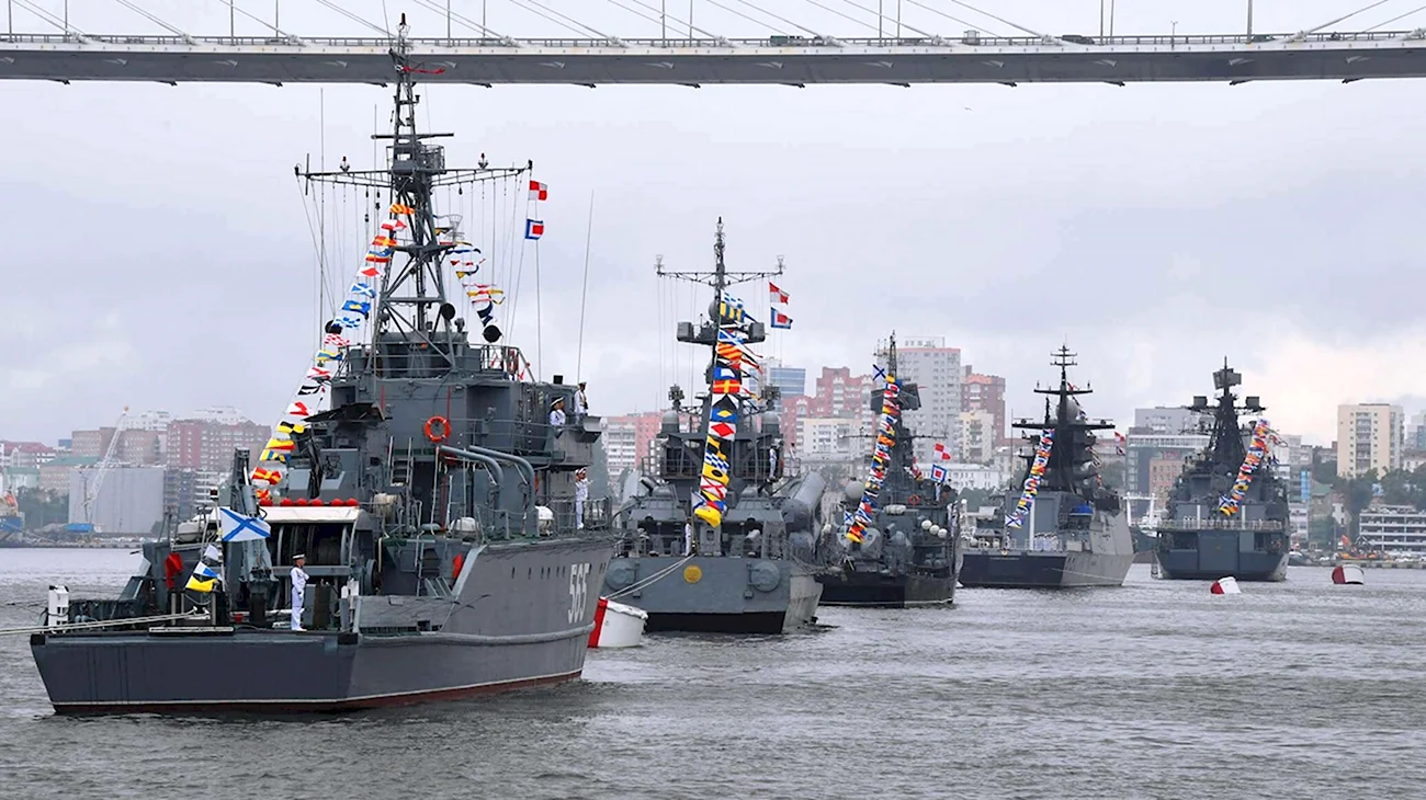 Парад военно морского флота Кронштадт. Поздравление