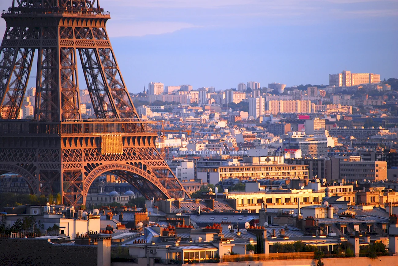 Париж столица Франции. Красивая картинка