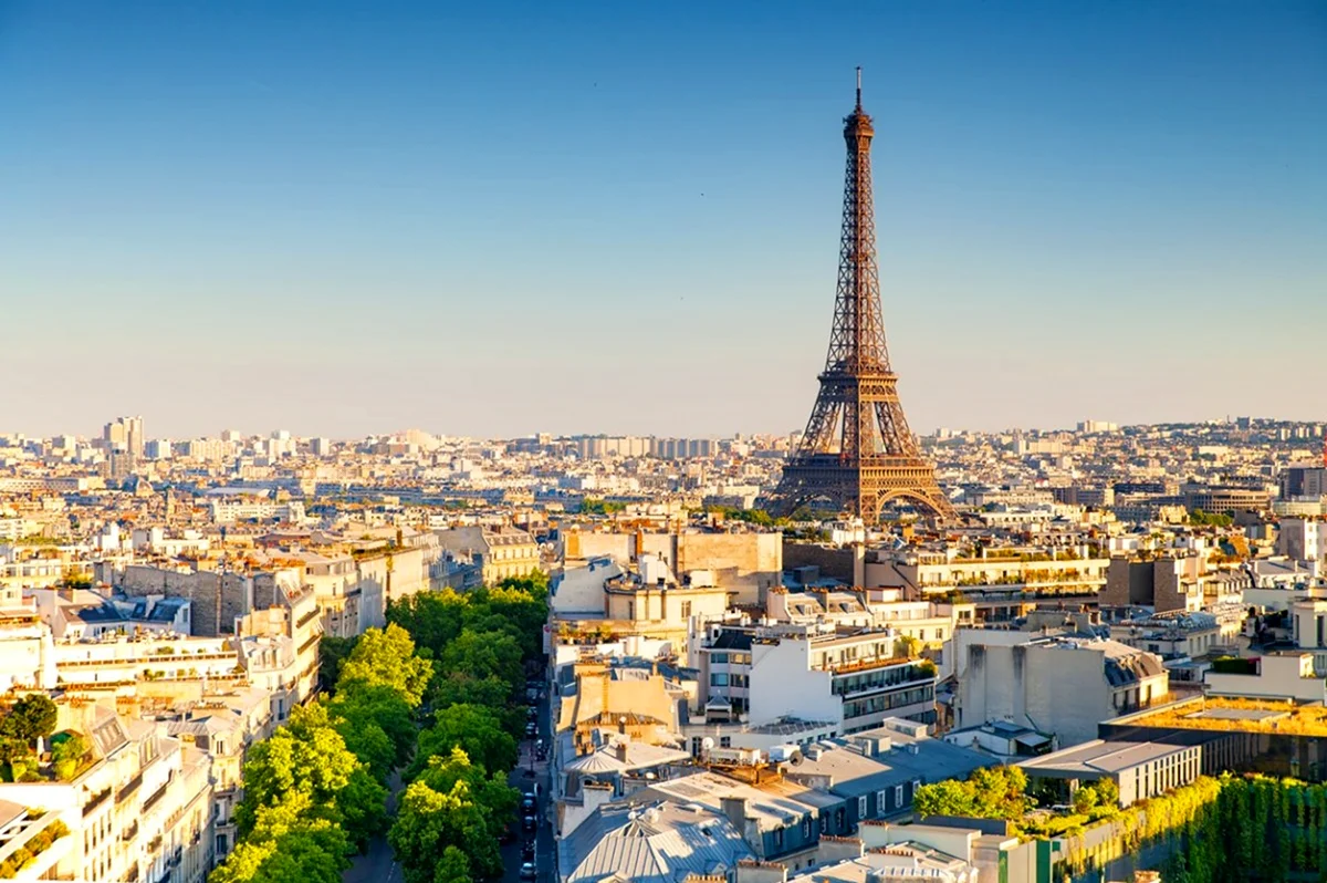 Париж столица Франции. Картинка